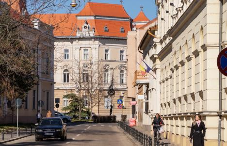Strada Andrei Şaguna din Oradea va fi închisă traficului auto luni seară, pe ambele sensuri de mers
