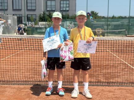 Orădenii Christian și Patrik Boros s-au impus la turneul de tenis de la Voluntari